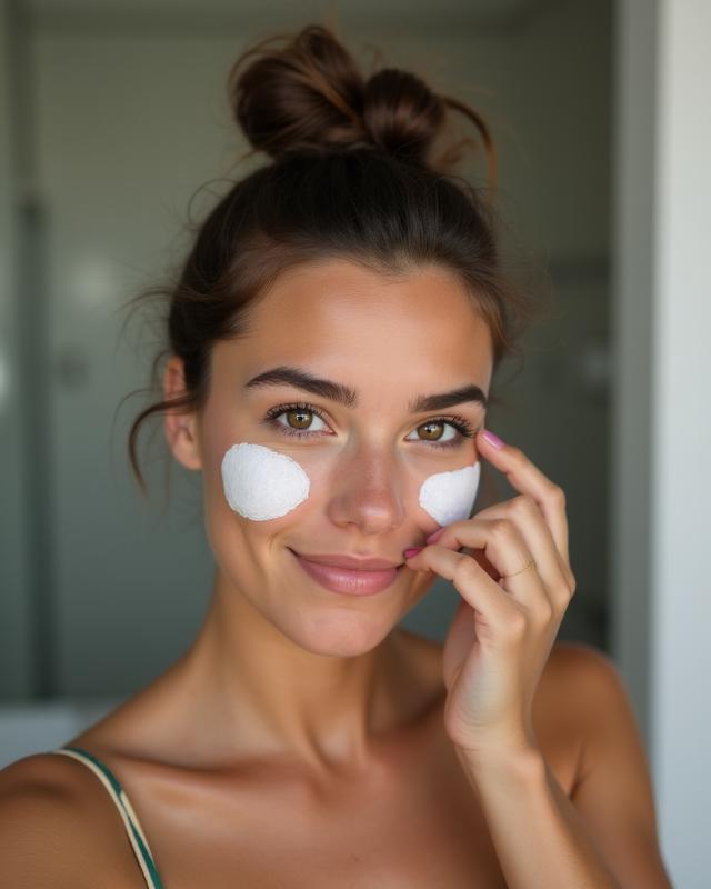 Social media style video capture of skincare results